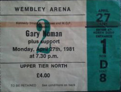 London Ticket 1981